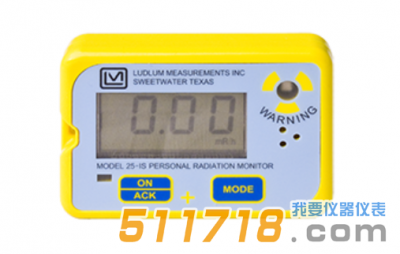 美國LUDLUM Model 25-IS個人輻射劑量計(jì)