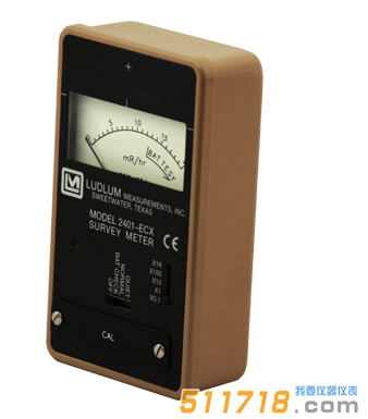 美國(guó)LUDLUM Model 2401-ECX袖珍輻射測(cè)量?jī)x