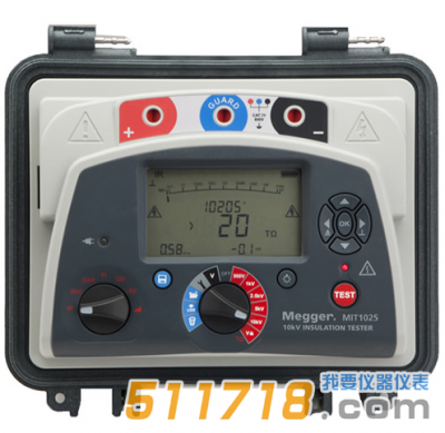 美國Megger MIT1025 10kV絕緣電阻測試儀