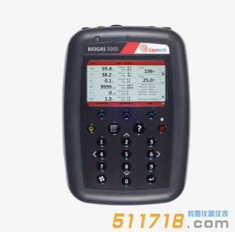 英國(guó) Geotech ES 5K(Biogas 5000)便攜式沼氣分析儀