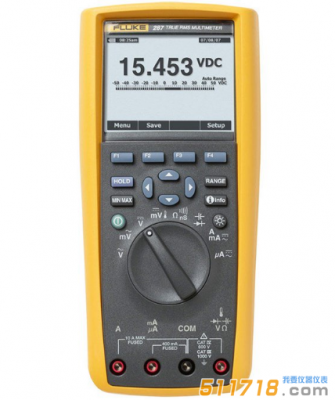 美國(guó)Fluke 287FVF真有效值萬(wàn)用表
