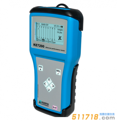 德國GMC-I KE7200局域網(wǎng)測(cè)試儀