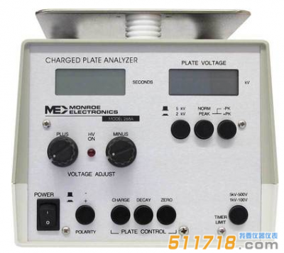 美國MONROE ME-268A平板式靜電分析儀