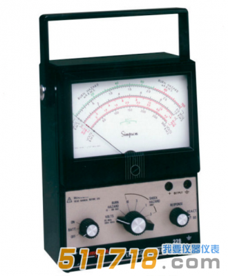 美國Simpson 228交流/直流泄漏電流測試儀