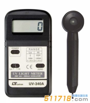 臺灣路昌LUTRON UV-340A紫外線強(qiáng)照度計