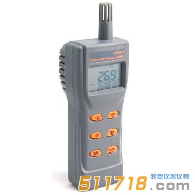 臺(tái)灣衡欣 AZ77597一氧化碳/二氧化碳檢測(cè)儀