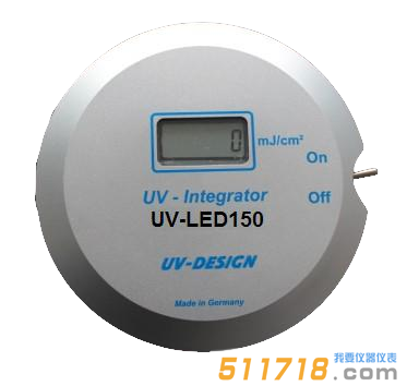 德國UV-DESIGN UV-LED 150光源專用檢測能量計(jì)