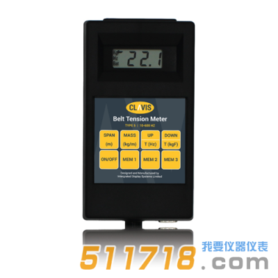 英國Clavis Type 7皮帶張力計