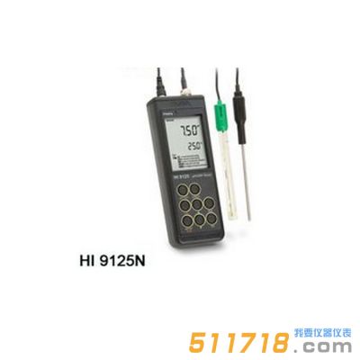 意大利HANNA HI9125便攜式防水型pH/ORP/℃測(cè)定儀